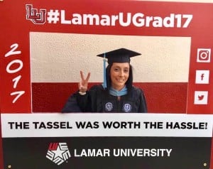 Lamar MEd Admin Grad Isabel Becerra