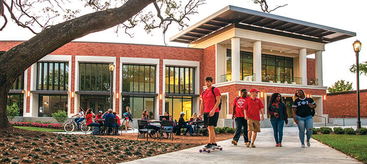 Lamar University building and common era