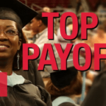 Graduate behind Top 5 Payoffs Graphic