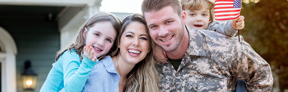 Military Veteran and Family