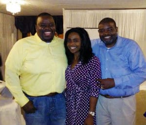 Family of Lamar University alumni - Kevin, Wilbert and Keeya Andrews
