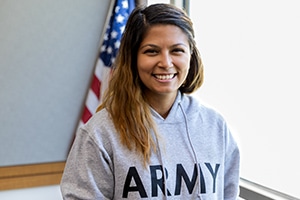Professional in Army Sweatshirt