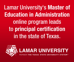 Lamar MEd Admin - Principal Certification